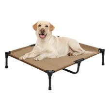 Elevated Dog Bed 42 Inch - Breathable Raised Pet Bed for Large Dogs, Waterpro...