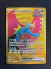 Carte Pokémon : Rugit Lune Ex Gold 2023 Faille Paradoxe 262/182 NM 🇲🇫