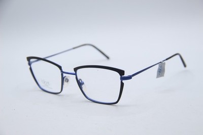 NEW JEAN LAFONT PARIS FADO 1503 BLACK BLUE AUTHENTIC DESIGNER EYEGLASSES 51-20