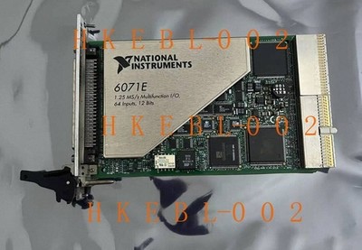   Instruments NI PXI-6071E DAQ Card, Multifunction, 64ch Analog Input #wd