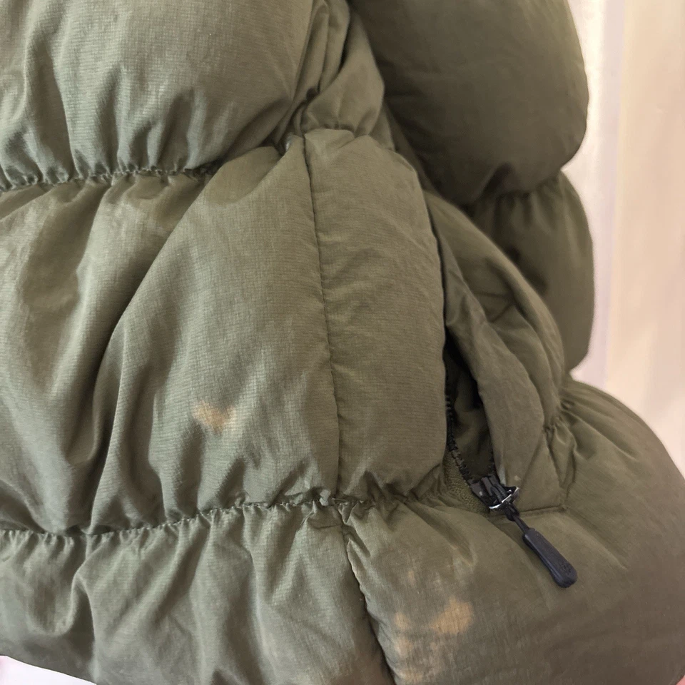 Stussy Ripstop Puffer 冬季夹克 | 莱姆绿 - 中号 — 第 3/4 张图片