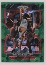 2022 Panini Prizm WNBA Green Ice Prizm Dearica Hamby #15 00zd