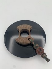 Zerofeud Doughnuk Shop Doughnut - Vintage Micarta w/ ZF Bead!