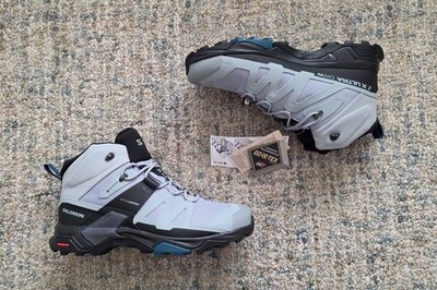 NEW 2024 WOMEN SALOMON X ULTRA 4 MID GTX QUARRY HIKING GORE-TEX SHOE [ 11 ] WIDE