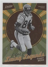 2023 Panini Prestige Living Legends Xtra Points Gold 41/75 Randy Moss HOF 1k0w