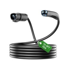 EV Charger Extension - for Tesla Model Y/X/3/S - 16.4FT, 50A, 240V - Level 1/2