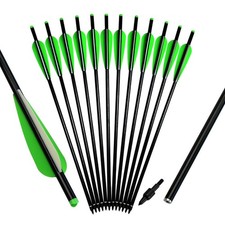 Crossbow Bolts Aluminum Arrows 2219# Archery Hunting Outdoor Practice 16-22 inch