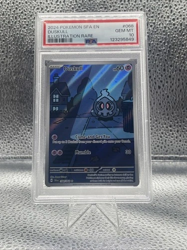 Pokémon Duskull Illustration Rare 68/64 Psa 10
