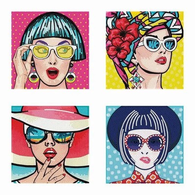DIAMOND DOTZ - Diamond Painting Mini Moderne Frauen | Kit (Bastelset) (2025)