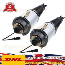2x Front L&R Air Suspension Shock Struts For Audi A8 A8L D3 4E S8 quattro 02-10