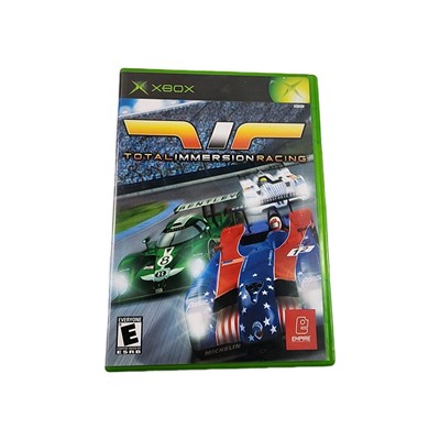 Total Immersion Racing (Microsoft Xbox, 2002) Complete CIB - Tested