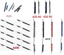Hard Buttons Power Volume Replacement for Samsung Galaxy A20/A20e/A21s/A22 4G/5G