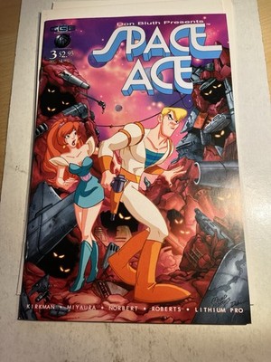 Don Bluth's Space Ace #3 Low Print 6,560 Copies Cross Gen Entertainment 2003 GGA