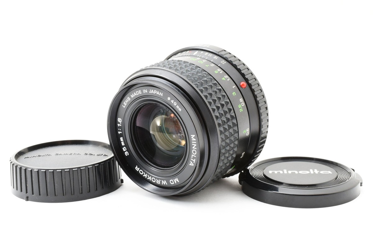 ■ 美品 ■ミノルタ　MINOLTA MD W.ROKKOR 35mm F1.8 Minolta 35mm f1.8 MD W.Rokkor - Lens – Kamerastore