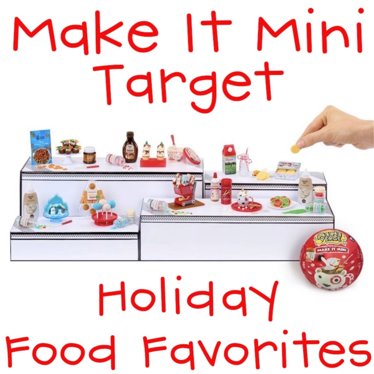 MGA Miniverse Make It Mini Target Holiday Food Favorites | New
