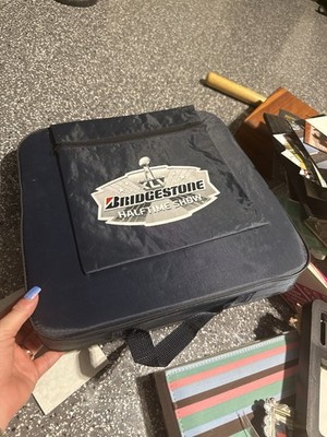 Super Bowl XLV Halftime Show NFL Navy Blue Seat Cushion Packers vs Steelers