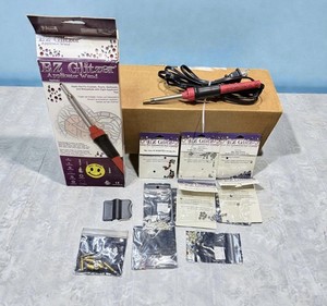VTG EZ Glitzer Hot Fix Iron Wand With Swarovski Crystals, 7 Tips More