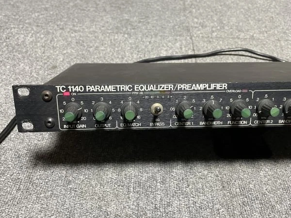 t.c. electronic TC 1140 Parametric Equalizer Preamplifier w/ Power Cable JP MG01 - Image 2 of 4