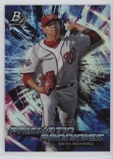 2018 Bowman Platinum Platinum Prismatic Prodigies Seth Romero #PPP-31 0c4