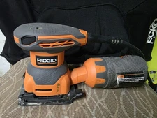 RIDGID OPEN BOX/ReturnR2501 1/4 Sheet Sander - Smooth Finish, Dust Collection