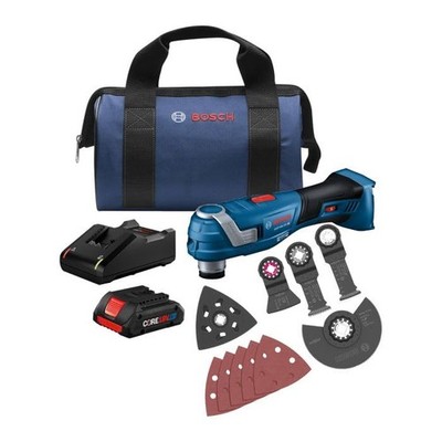 Bosch Starlock 18-volt Cordless Brushless Variable 3-Piece Oscillating