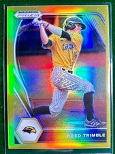 2021 REED TRIMBLE Panini Prizm Draft Picks Gold Prizm 02/10 PDP65 Orioles