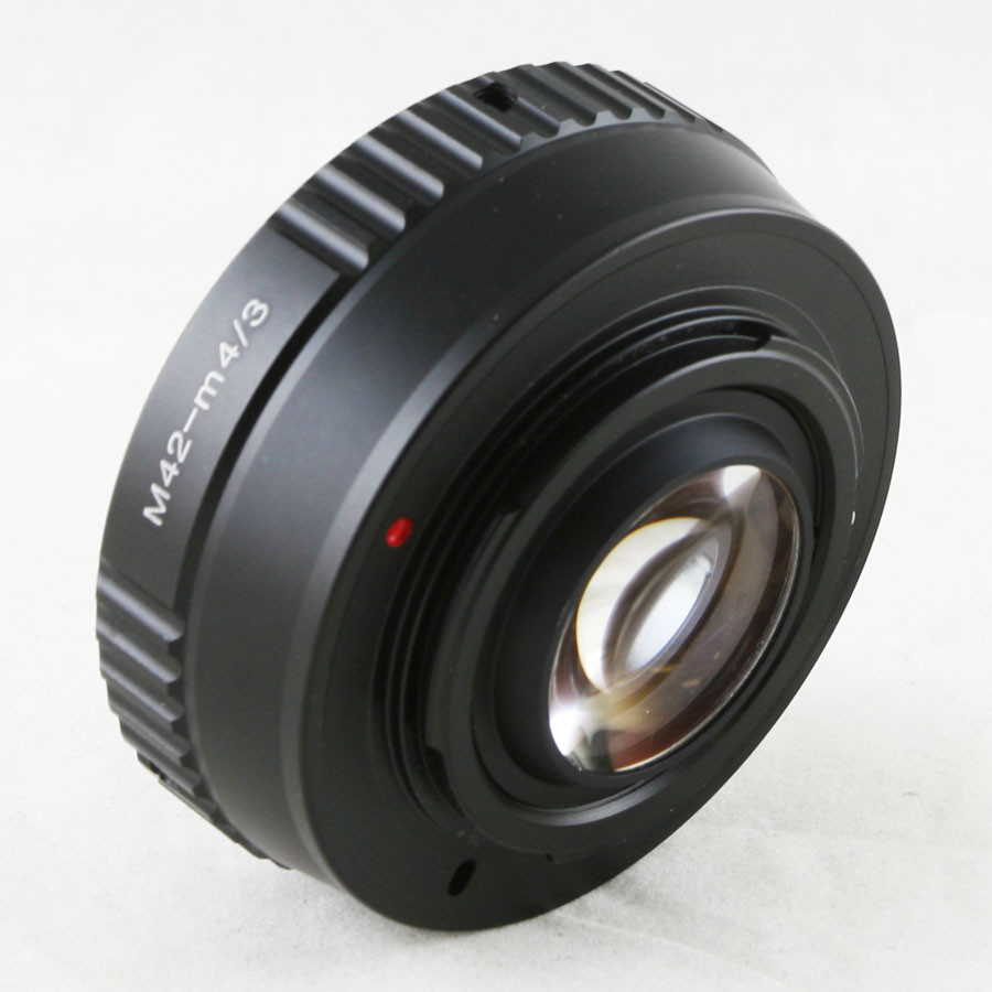 Focal Reducer Speed Booster M42 mount lens to Micro 4/3 Adapter GF6  M43