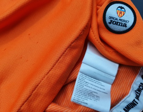 MAGLIA VALENCIA JOMA 2013-14 HELDER POSTIGA CALCIO CAMISETA CAMISA FUTBOL SHIRT - Foto 9 di 10