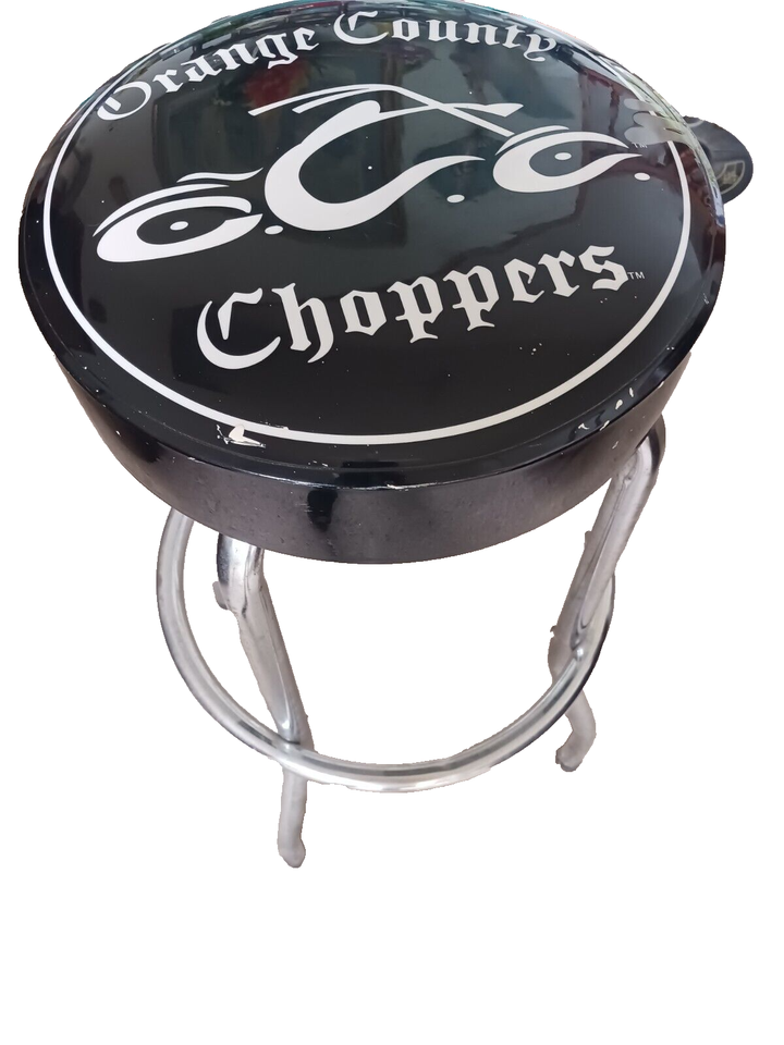 2004 Orange County Choppers American Chopper Bar Stool 29 Inches Tall