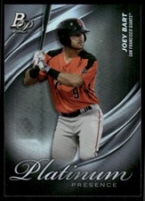 2019 Bowman Platinum - Wal-Mart Platinum Presence #PP-6 Joey Bart (RC)