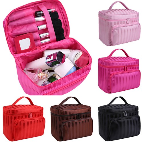 Women Beauty Nail Polish Cosmetic Bag Vanity Case Large Storage Make Up Bag Box - Picture 4 of 18