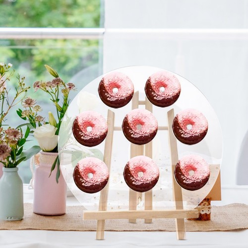6/8/9 Pillars Donut Rack Donut Display Stand Donut Display Holder for Wedding