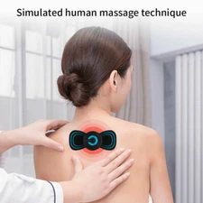 Electric Neck Back Body Massager Cervical Massage Stimulator Pain Relief Massage