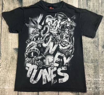 Vintage Looney Tunes Shirt Graphic Small Fifth Sun Taz Marvin Bugs Daffy