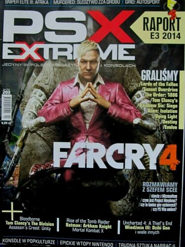 PSX EXTREME 203 7/2014 Far Cry 4,Wiedzmin,The Witcher,Sniper Elite - Afbeelding 1 van 1