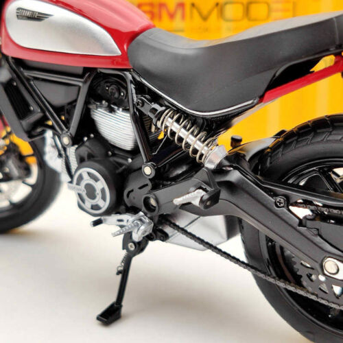 TSM Ducati Scrambler Icon 803CC 2015 Rosso TSMMC004 Red Motorcycle Diecast 1/12 - Picture 8 of 12