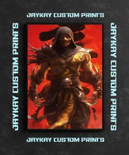 Scorpion Mortal Kombat Video Game Poster Print - No Frame