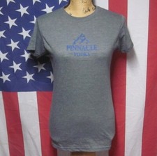 Camiseta PINNACLE VODKA juniors lrg licores 30 sabores alcohol Francia camiseta sexy