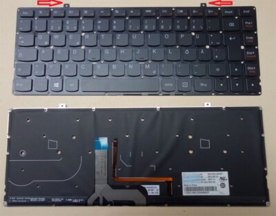 Tastatur IBM Lenovo IdeaPad yoga 2 Pro Model 20266 YB01549761 Keyboard Backlit 
