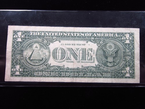 USA $1 1995 NEW YORK Block B-H Plate 6/8 WEB PRESS NOTE Experimental Money 4911# - Picture 2 of 2