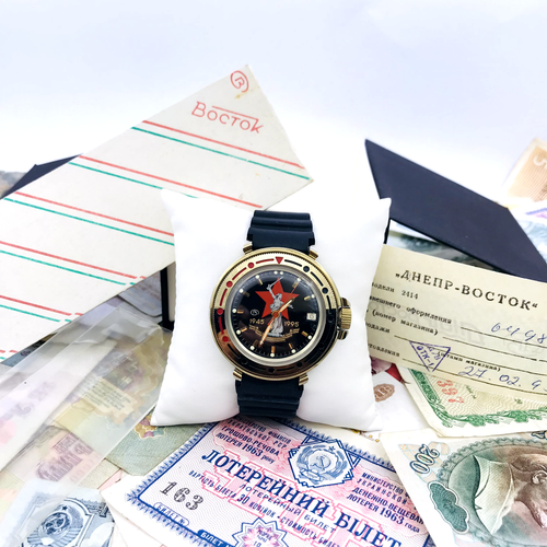 🎖 New Komandirskie 50 years 1995 Vostok Wostok Watch Commander Military USSR - Picture 15 of 21