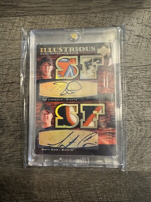 Lincecum 2007 Upper Deck UD Black auto