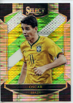 2016-17 Panini Select MULTI COLOR Prizm Parallel #39 Oscar - Brazil