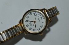 TIMEX Indiglo C4 Watch Quartz Ladies 25 mm Expanding Strap Used Works Fine