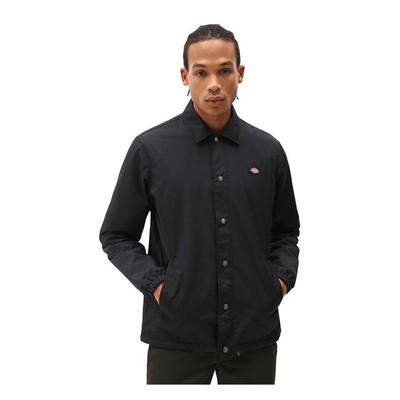 Dickies Oakport Black Coach Jacket Size M
