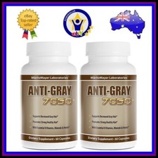 2 ANTI GRAY 7050 Maritz Mayer Grey Hair Vitamins Catalase Hair Loss Supplement