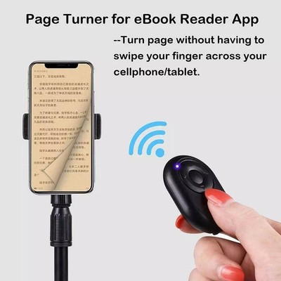 Wireless Bluetooth Remote Shutter Button For Selfie Monopod S6V0 Stick X9N7