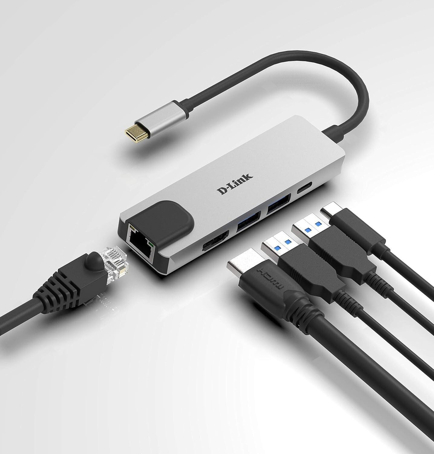 Hub USB-C D-Link résout le manque de ports avec HDMI 4K et Ethernet stable