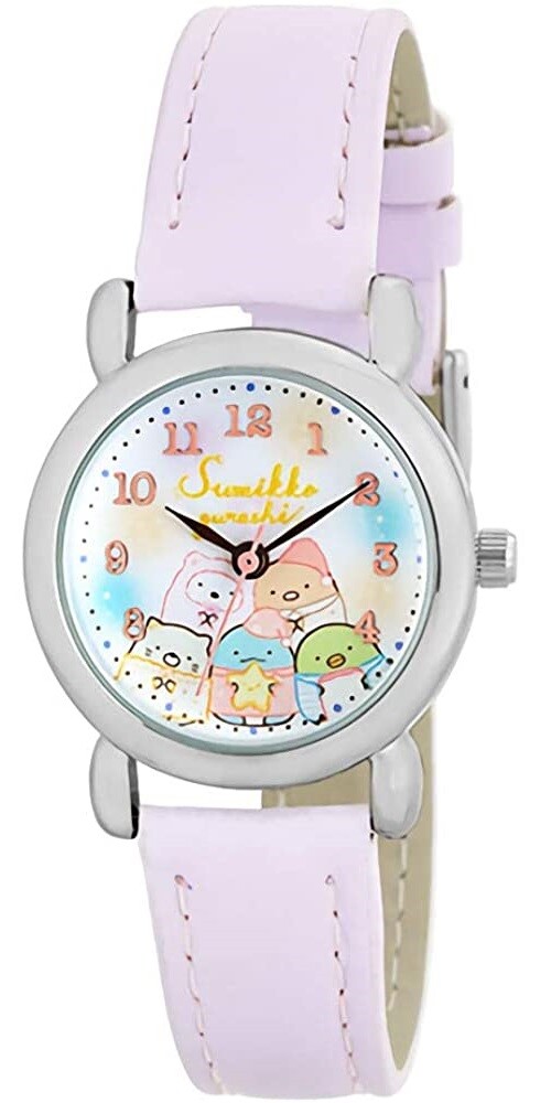 Sumikko Gurashi J-AXIS SX-V09-SGPU Purple Watch Leather Band