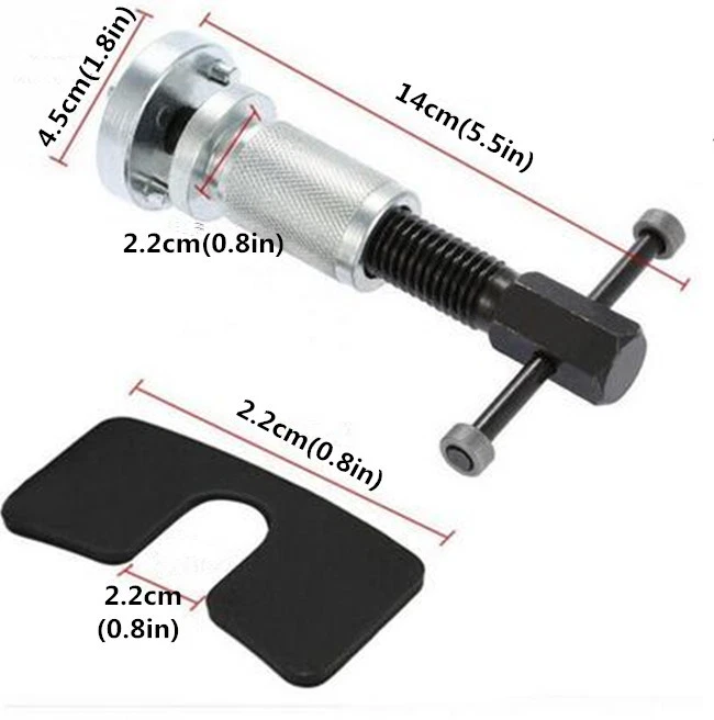 Cilindro de rueda de coche SUV disco pinza pistón rebobinado herramienta para diestros Foto 3 de 4